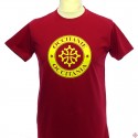 T-shirt homme Occitanie identitaire occitania, logo croix occitan