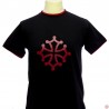 T-shirt croix occitane logo occitanie Class'Oc