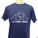 T-shirt homme occitan humoristique Lo farai deman