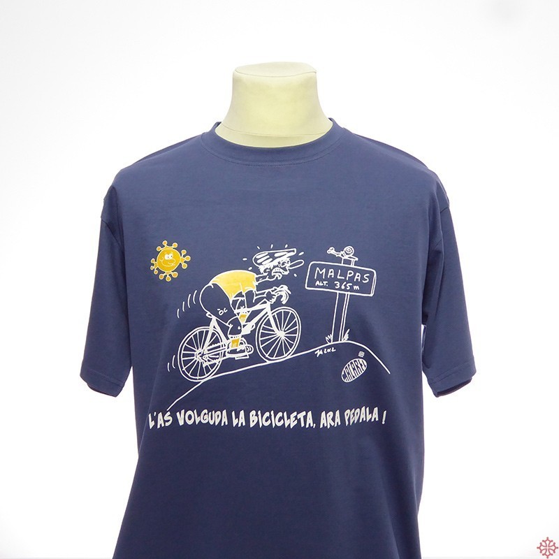 T-shirt homme Humour occitan chasse Miladieu