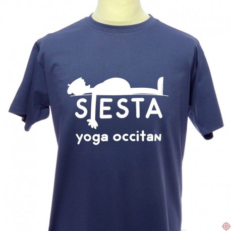 T-shirt humoristique occitan la sieste - Siesta