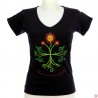 T-shirt femme Occitan Sans racines pas de fleurs