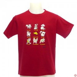 T-shirt enfant Animals occitanie - les animaux en occitan