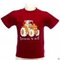 T-shirt enfant en occitan Tracteur