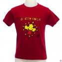 T-shirt enfant humour occitan croix occitane Venzac