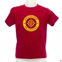T-shirt enfant Occitània tampon rouge