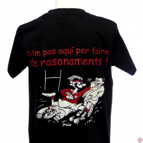 T-shirt occitanie humoristique occitan enfant Rasonaments