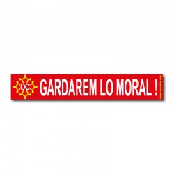 Autocollant Gardarem lo moral