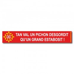 Autocollant Pichon desgordit