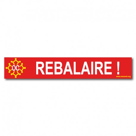 Autocollant Rebalaire !