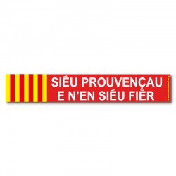 Autocollant Siéu prouvençau