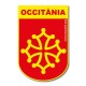 Autocollant écusson occitanie Blason Occitània croix occitane