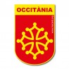 Autocollant écusson occitanie Blason Occitània croix occitane