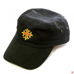 Casquette army croix occitane noir