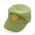 Casquette army croix occitane kaki