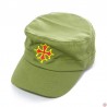 Casquette army croix occitane brodée kaki occitanie