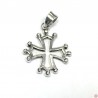 Pendentif argent croix occitane 1,5 cm