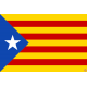 drapeau catalan independantiste l'estelada