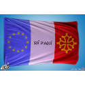 drapeau français Soi d'aqui