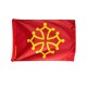 drapeau occitan 20x30cm horizontal