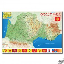 Carte Occitanie papier