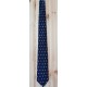 cravate marine motif croix occitanes