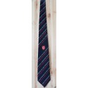 cravate noire motif Toulouse