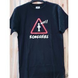 T-shirt humoristique occitan  Mèfi romegaire