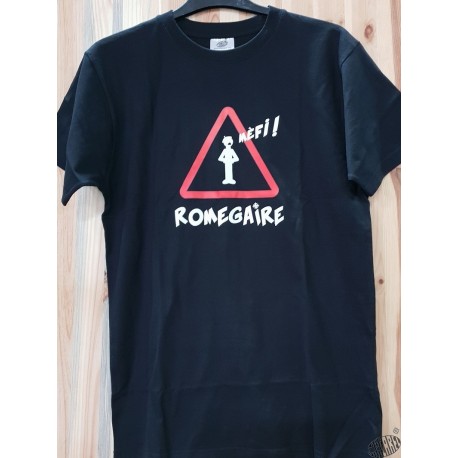 T-shirt Mèfi romegaire humoristique occitan