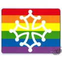 Tapis de souris croix occitane  Oc pride