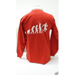 Polo Evolution rugby rouge  occitan
