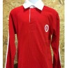 Polo rugby enfant rouge occitan Made in aqui croix occitane 