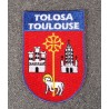 Ecusson blason Toulouse à coudre ou à coller