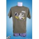 T-shirt Homme humoristique Macarel Chasse Kaki