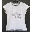 T-shirt Femme humour occitan Vaca