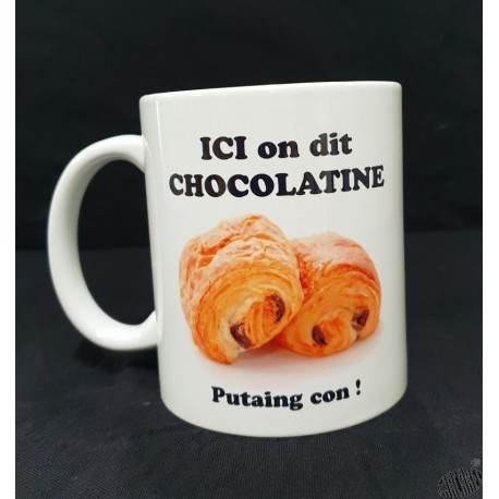 Mug blanc Chocolatine