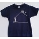 T-shirt enfant cerf volant croix occitane