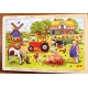Puzzle bois 24 pièces La ferme en occitan