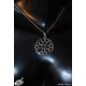 pendentif argent massif croix occitane cerclée grand modèle