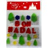 Bon Nadal lettres silicone repositionnables petit modèle