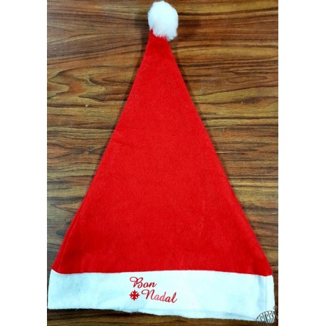 Bonnet Pere Noel Bon Nadal Joyeux Noel En Occitan Bonnet Pere Noel Bon Nadal Joyeux Noel En Occitan