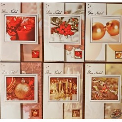 Assortiment 6 cartes Bon Nadal (Joyeux Noël en occitan)