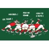 carte humour occitan thème rugby : La mêlée