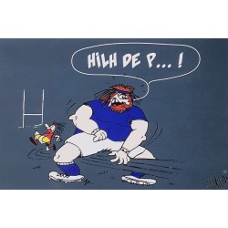 carte humour occitan Rugby  Hilh de P...