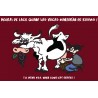 carte humour occitan Je boirai du lait quand les vaches mangeront du raisin !