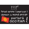 lot 25 cartes humour occitan Perqué aprene l'american ?