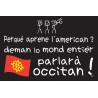 lot 50 cartes humour en occitan  Perqué aprene l'american ?