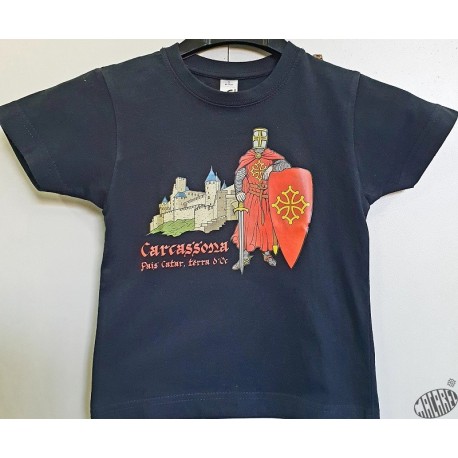 Tshirt enfant Chevalier Carcassona