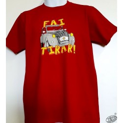 T-shirt homme 2CV en occitan Fai tirar