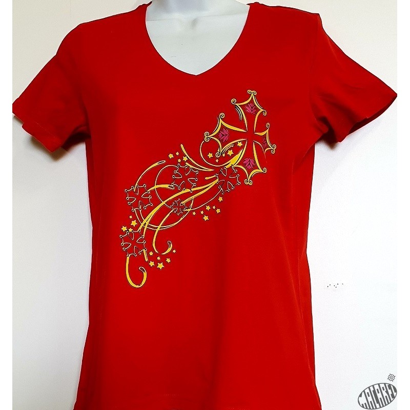 Aura - Argile rouge - T-shirt Femme